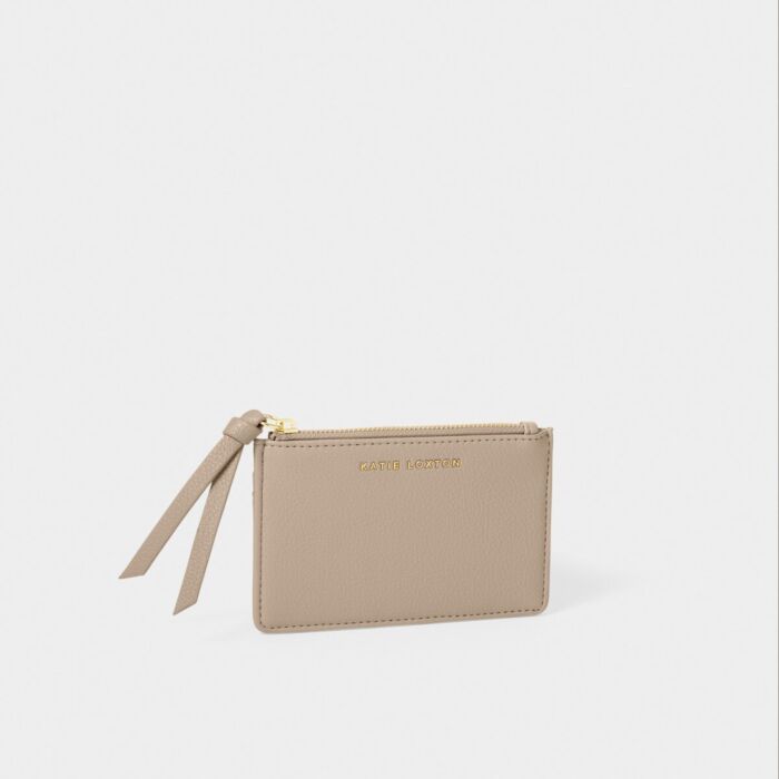 Katie Loxton Hallie Coin And Card Holder - Light Taupe